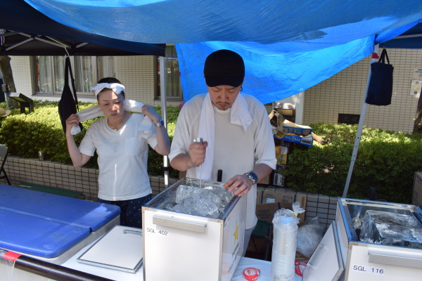 こちらも見た目は涼しげ