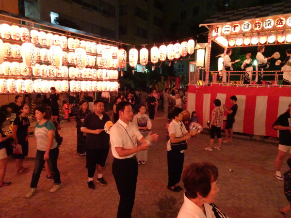 浴衣音頭から踊り再開