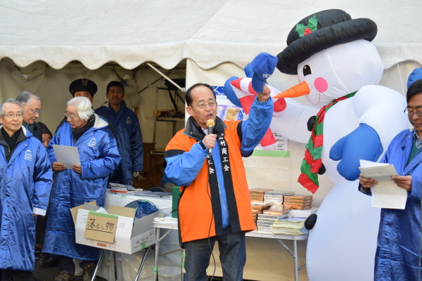 嬬恋村商工会の渡邊会長