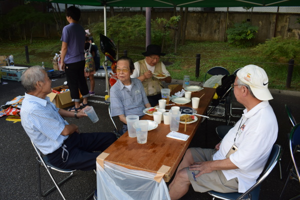 町の重鎮の皆さん