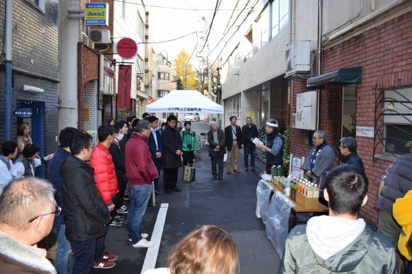 地元企業の若者たちも