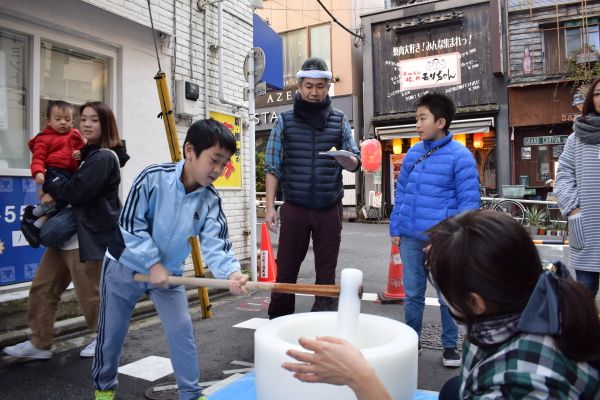 子どもたちも上手です