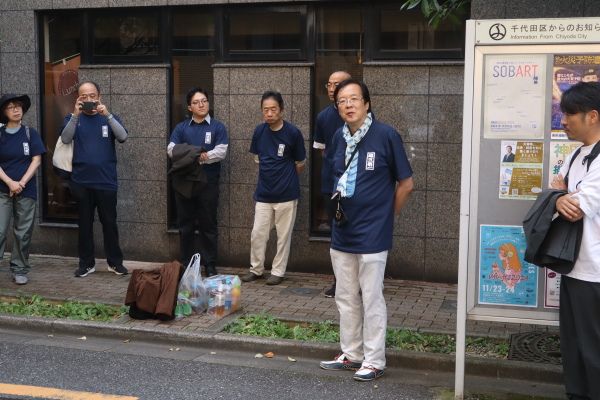 堀井町会長