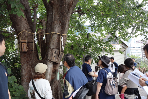 移転前の社殿があった場所