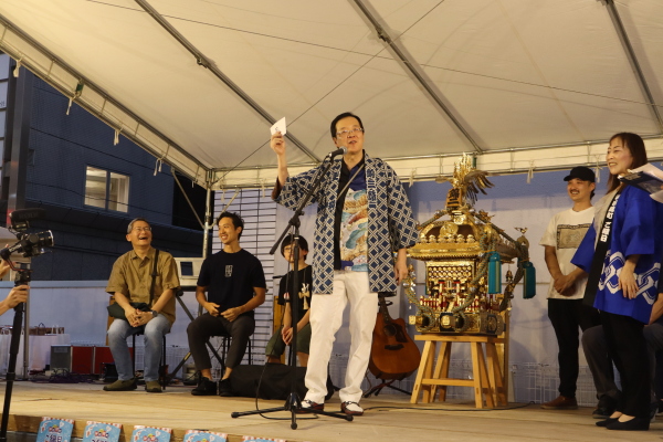 堀井町会長