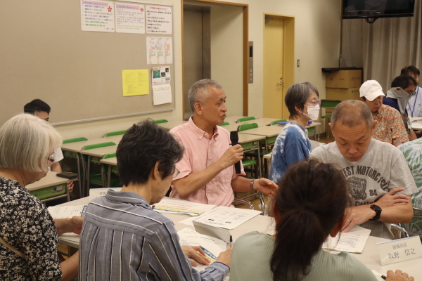質疑応答のようす