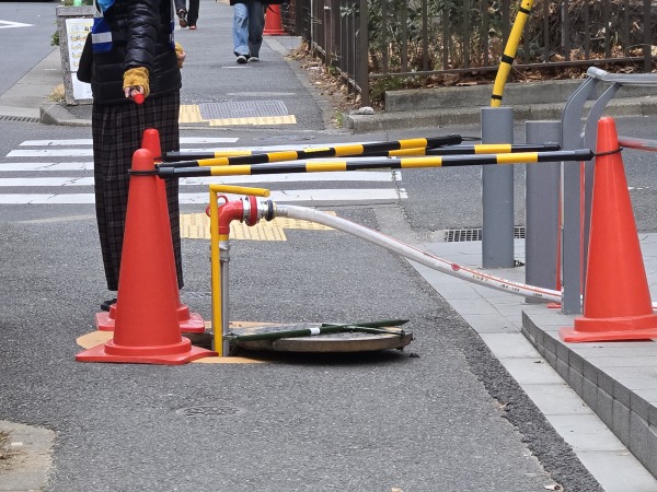 消火栓を活用しています